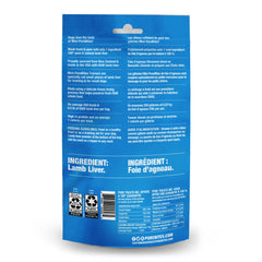 PureBites Mini Lamb Liver – petits morceaux parfaits pour l'entraînement.