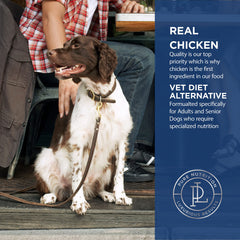 PURELUXE, ingrédients dinde et poulet de haute qualité pour chiens.