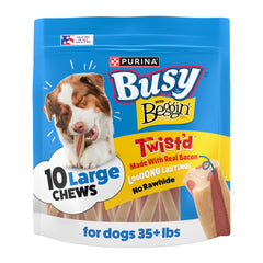 Purina Busy Beggin' Twist'd spirale bacon : stimulation de la mastication