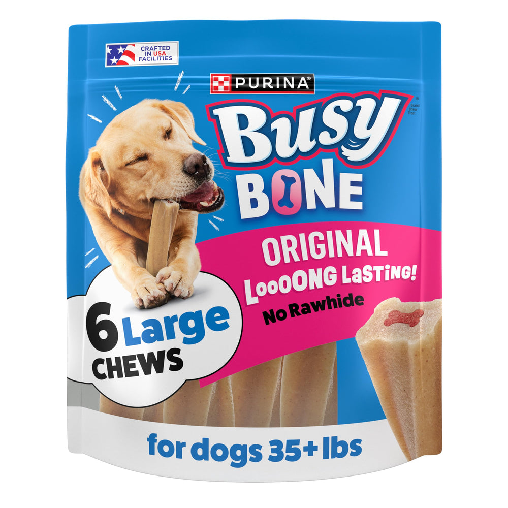 Purina Busy Bone – centre viande; récompense savoureuse pour chien adulte