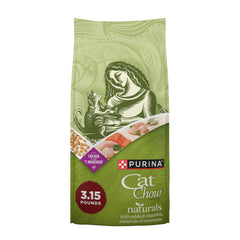 Purina Cat Chow Naturals poulet-ingredient, croquettes savoureuses pour repas quotidiens.
