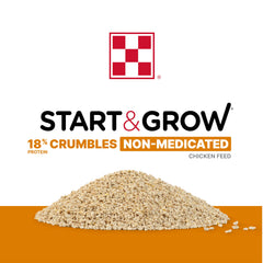Purina Start and Grow, prébiotiques et probiotiques, soutien digestif pour poussins.