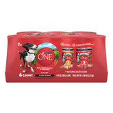 Purina One Classic Poulet et Riz, boîte humide pour chien adulte, saveur appétissante.