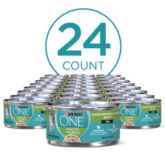 Purina ONE Indoor Advantage emballage pratique en boîtes de 3 oz.