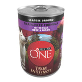 Purina ONE pâté humide au bœuf et bison, riche en protéines pour chien adulte