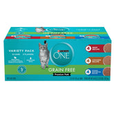 Purina ONE pâté sans grains au boeuf, texture moelleuse adaptée aux petits museaux