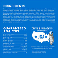 Oméga-6 inclus dans Purina ONE Plus Haute Protéine soutenant peau et pelage.