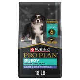 Purina Pro Plan Agneau et Riz Chiot - emballage pratique pour nourrir le chiot