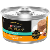 Purina Pro Plan Chaton pâté poulet et foie, texture tendre pour l'appétit du chaton