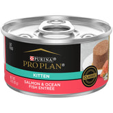 Purina Pro Plan Chaton Pâté Saumon : texture savoureuse pour un développement sain.
