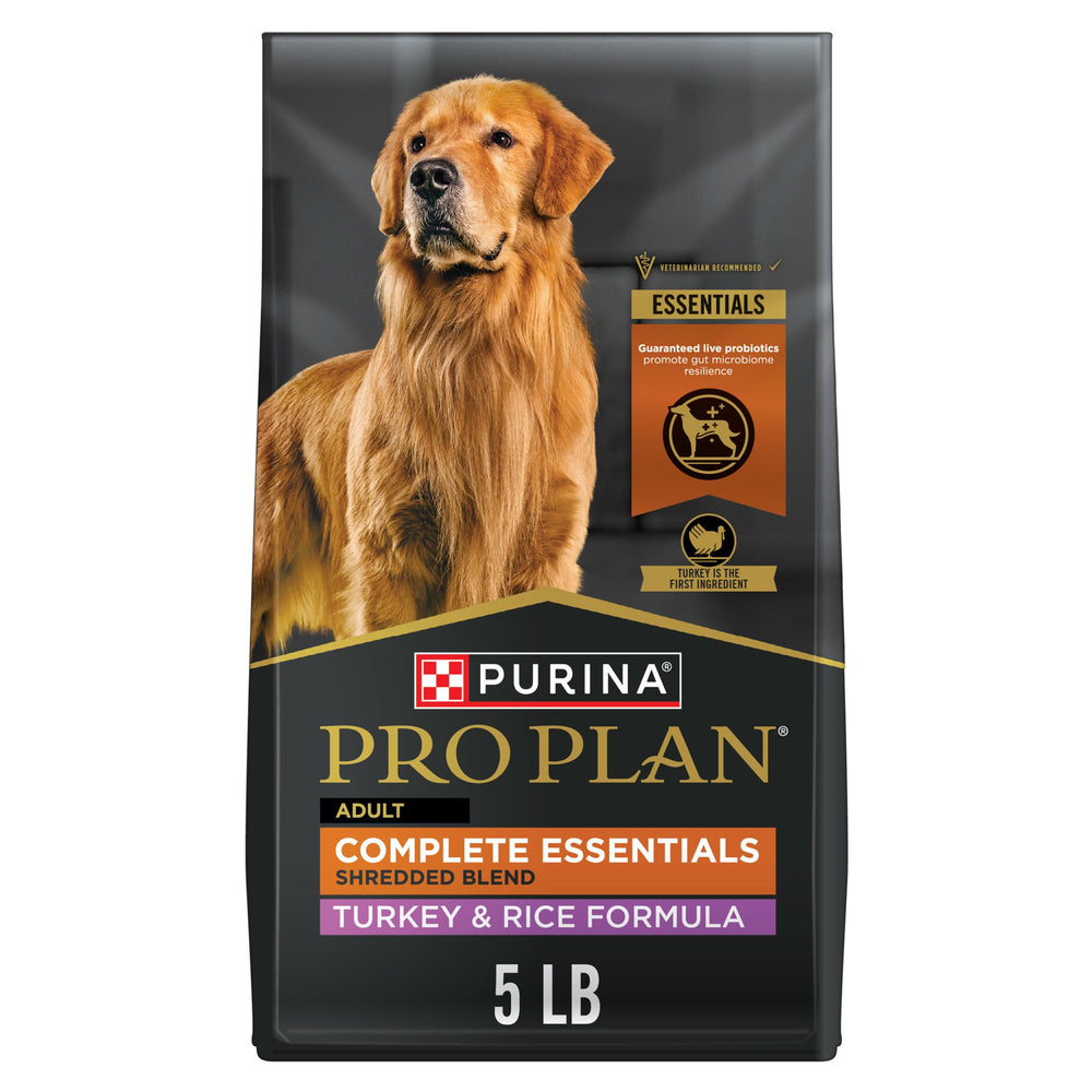 Purina Pro Plan Complete Essentials dinde et riz, emietés et croquants, stimulation de mastication.