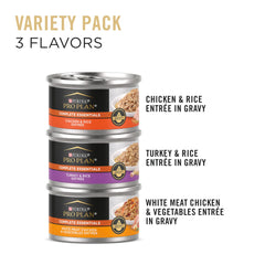 Purina Pro Plan Gravy, boîte chat dinde, saveur riche et protéines essentielles
