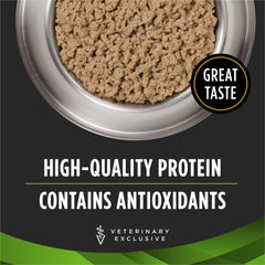Purina Pro Plan HA texture épaisse, goût savoureux pour repas réconfortants.
