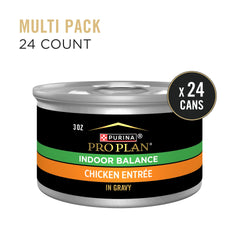 Purina Pro Plan Indoor Balance Poulet Entree En Sauce — texture savoureuse pour les chats
