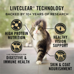Purina Pro Plan LIVECLEAR bol-chat-nourriture: repas équilibré pour le quotidien.