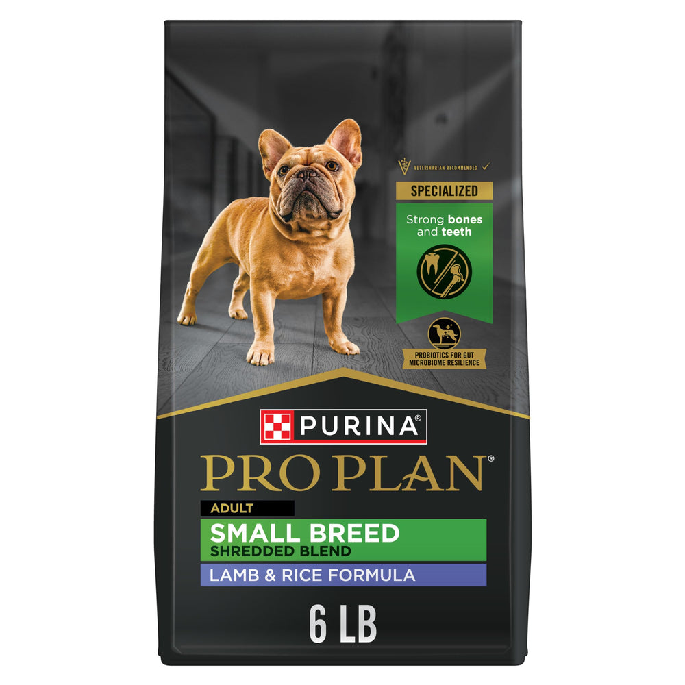 Purina Pro Plan Petit Chien croquettes Lamb et riz, texture croquante et savoureuse