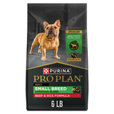 Purina Pro Plan Petite Race, croquettes petites et tendres favorisant digestion.