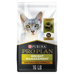 Purina Pro Plan Poids Gestion: premier ingrédient poulet de qualité.