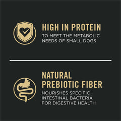 Purina Pro Plan probiotiques vivants pour digestion et immunité du petit chien.