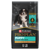 Purina Pro Plan Puppy Poulet-Riz, sac 6 lb prêt à nourrir votre chiot