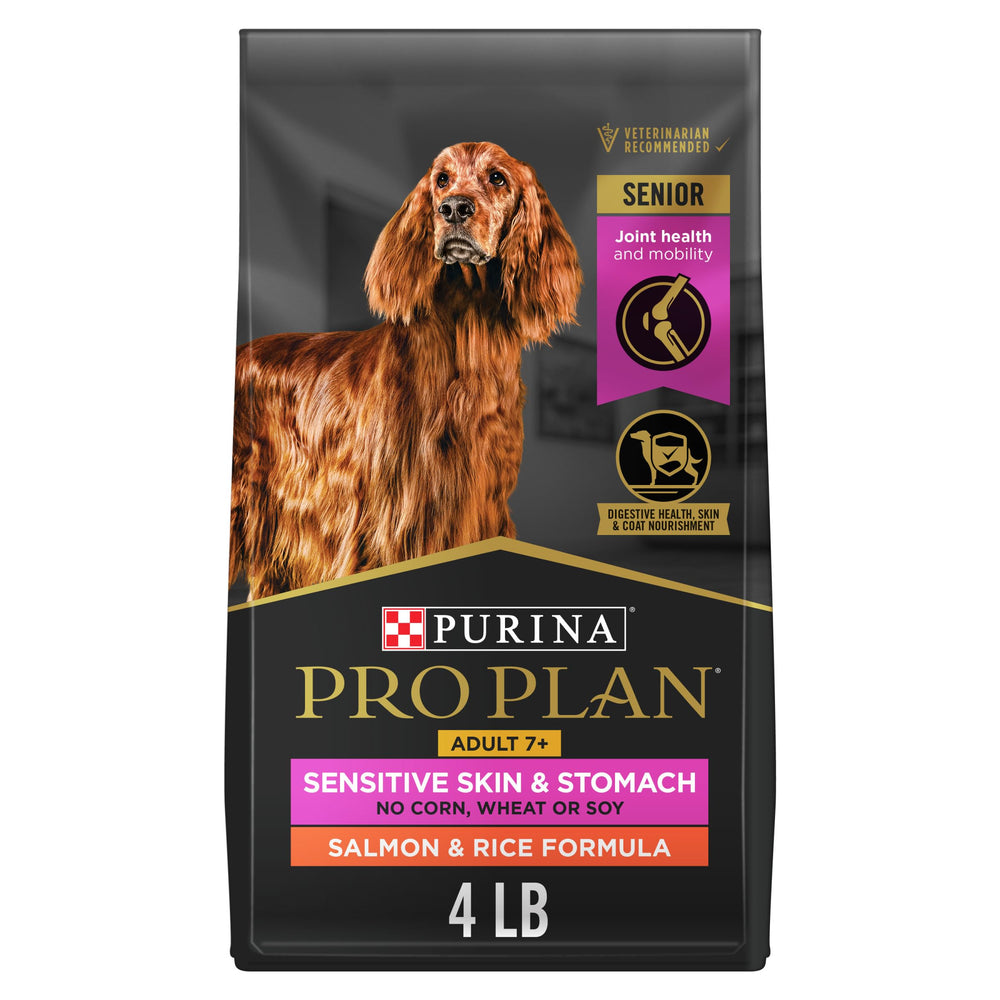 Purina Pro Plan saumon-riz: croquettes riches en saumon pour une digestion douce.