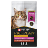 Purina Pro Plan Senior Chat Saumon-Riz, croquettes faciles à digérer pour le quotidien