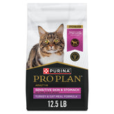 Purina Pro Plan Sensitive Skin and Stomach croquettes dinde et avoine pour peau et digestion