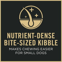 Purina Pro Plan Small Breed 7 Plus emballage 18 lb, praticité et qualité.