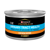 Purina Pro Plan Santé Urinaire pour chats – boîte poulet en gravy, appétence élevée.