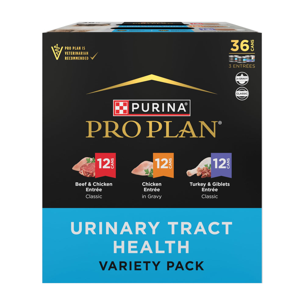 Purina Pro Plan Urinaire poulet conserve 3oz — saveur appréciée et soutien potentiel des voies urinaires.