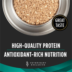Assiette de Purina Pro Plan Veterinary Diets gastroentrique pour chien, boîte ouverte.