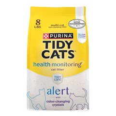 Purina Tidy Cats Tidy Care Alert litière en silice, cristaux absorbants pour contrôle des odeurs