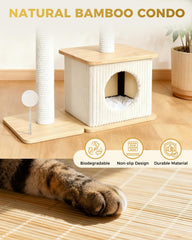 Purrlato Plateformes multiples, zones d'escalade pour chat actif et curieux