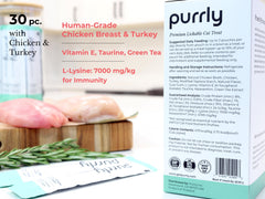 Bouillon aromatique et hydratant qui complète la texture lickable de Purrly.