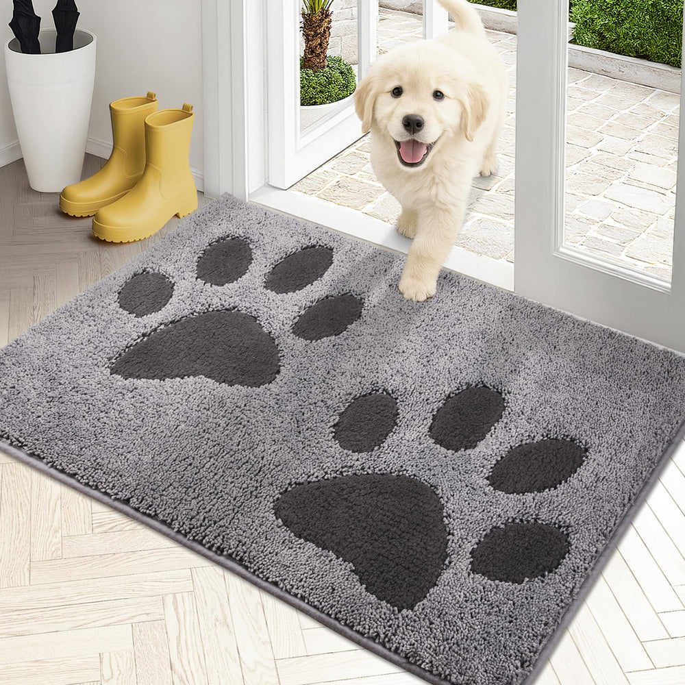 PURRUGS Tapis-porte-antipoussiere protège l'entrée en piégeant la saleté