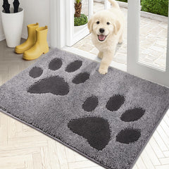 PURRUGS Tapis-porte-antipoussiere protège l'entrée en piégeant la saleté