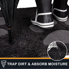 PURRUGS tapis porte anti-glissant stabilité renforcée pour éviter les chutes.