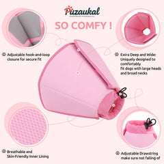 PUZAUKAL cône moelleux respirable rose pratique pour manger et boire