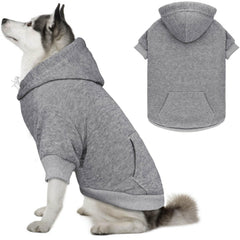 Veste pour chien QDYU gris XXL, avant douce et confortable