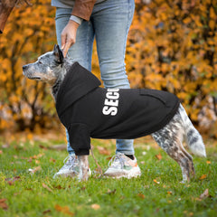 Pull QDYU pour chien, douceur du fleece intérieur, confort lors des balades.