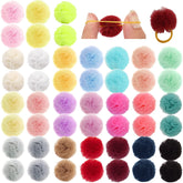 Noeud boule coloré Qearl en velours avec elastique pour chien.