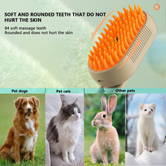 Brosse anti-statique QSUKE pour chat, pelage brillant et sans frisottis