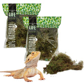 Quality Growers Habitat Life – Mousse décorative naturelle pour terrarium, aide à maintenir l’humidité.
