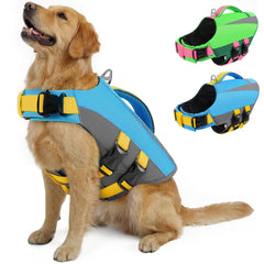 Gilet de sauvetage Queenmore bleu 2XL, flottabilité élevée pour chien