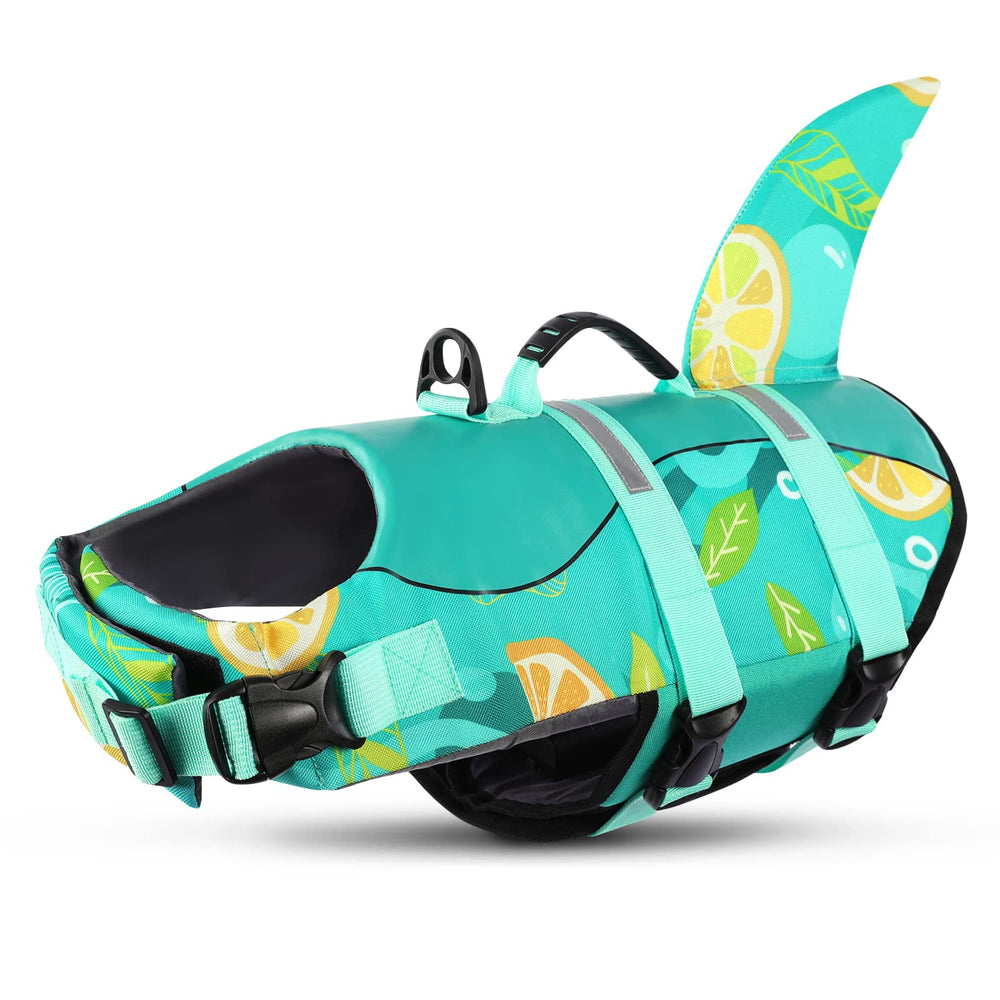 Queenmore gilet sauvetage chien - poignée utile pour secourir rapidement lors des sorties nautiques.