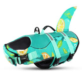 Queenmore gilet sauvetage chien - poignée utile pour secourir rapidement lors des sorties nautiques.