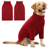 Pull Queenmore XXL pour chien, tricot-doux et chaleur confortable.