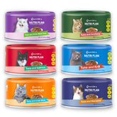 Queen's Cat & NUTRI PLAN – thon frais emballage, goût naturel et fraîcheur préservée.