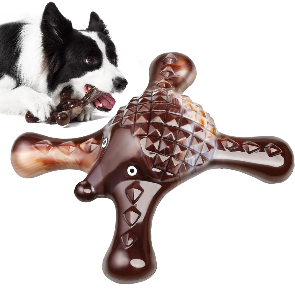 Quizvi os-nylon-bacon-durable pour mâcher longtemps et stimulation mentale.