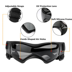 QUMY lunettes chien anti-brouillard pour une vision claire en voiture.